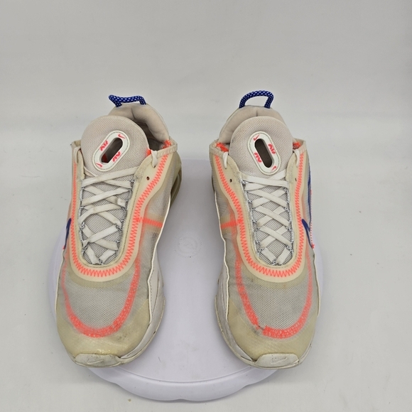 Nike Shoes Women's 8.5 Air Max 2090 White Flash Crimson CT1290 100 - Picture 5 of 8